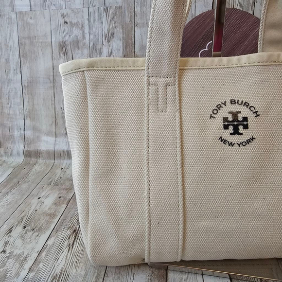 Tory Burch Beige Tote Bag - Picture 5 of 12